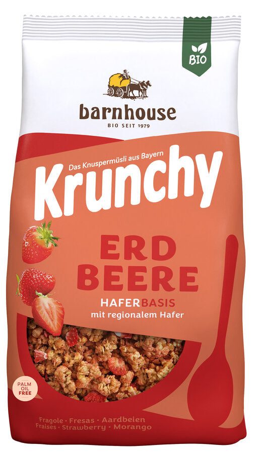 bio Krunchy Erdbeere  375g