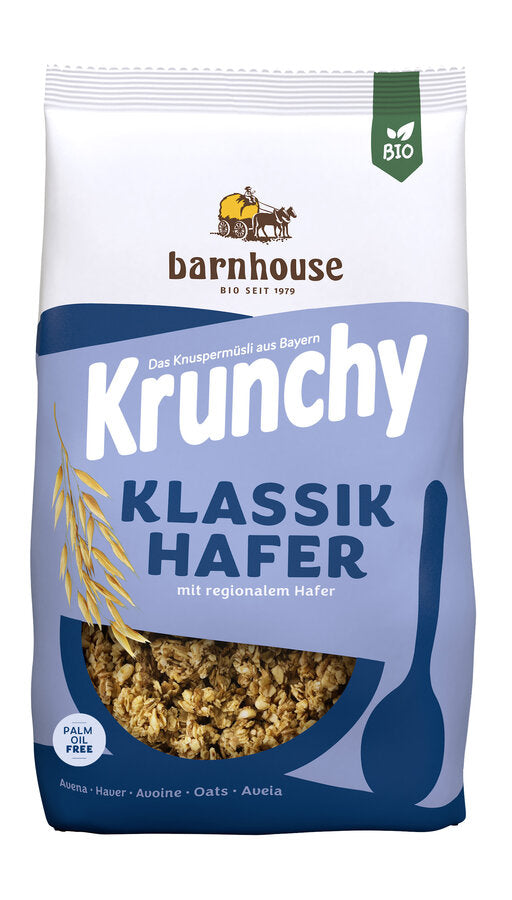 bio Krunchy Klassik Hafer  600g