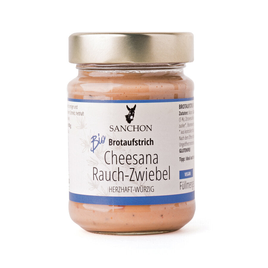 bio Brotaufstrich Cheesana Rauch Zwiebel  170g