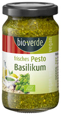 bio Frisches Pesto Basilikum, vegan  165ml