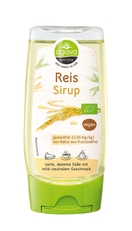 bio Flüssige Reissüße, Spenderflasche  350g