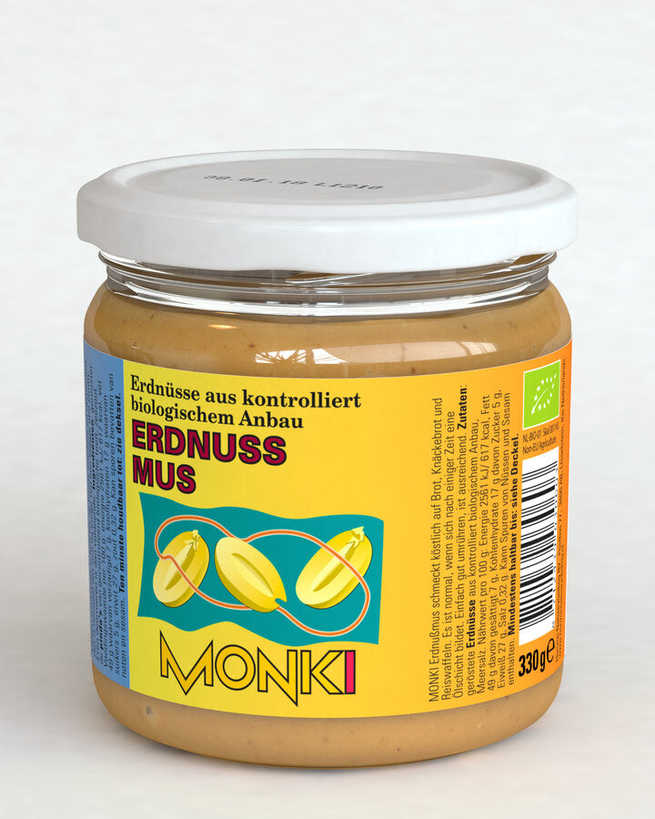 bio Erdnussmus, fein  330g