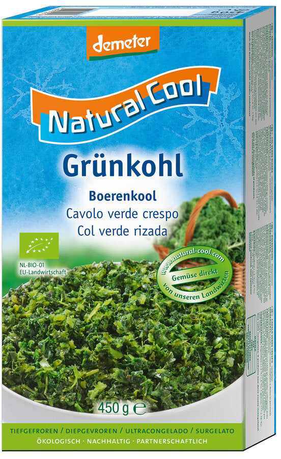 bio Grünkohl, grob geschnitten  450g