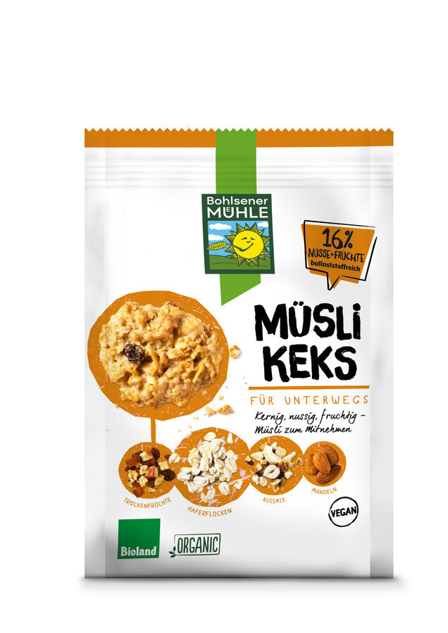 bio Müslikeks für Unterwegs  150g