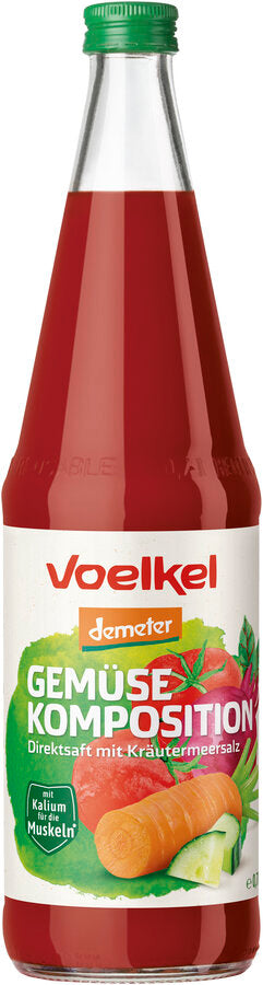 bio Gemüsesaft Komposition  0,7Ltr