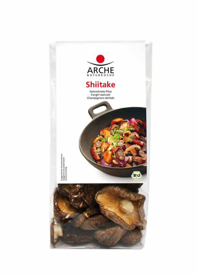 bio Shiitake Pilze, getrocknet  40g
