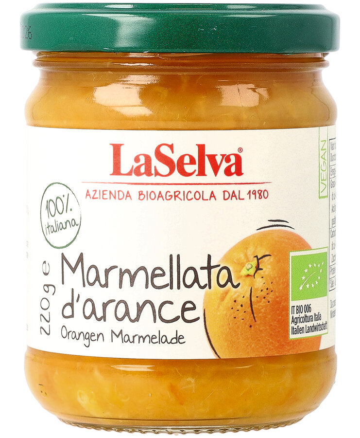 bio Orangen Marmelade  220g