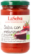 bio Tomatensauce mit gerösteten Auberginen  280g
