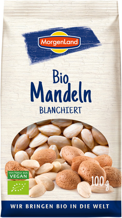 bio Mandeln blanchiert  100g