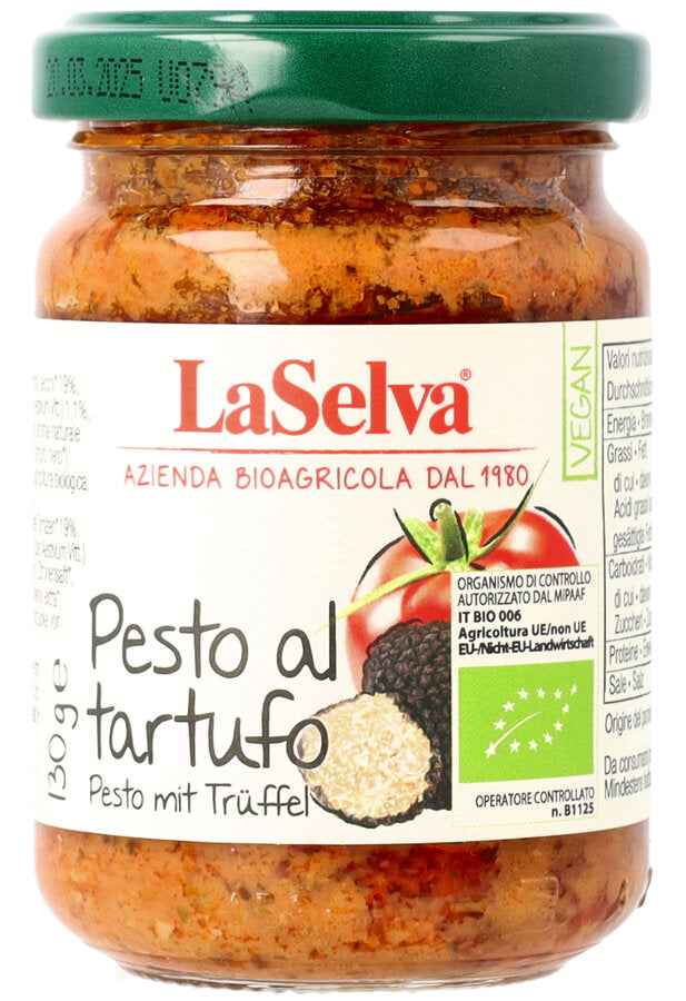 bio Pesto al tartufo - Pesto mit Trüffel  130g