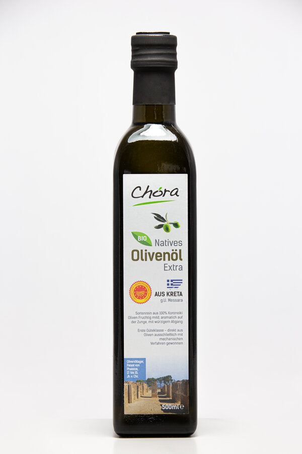 bio Olivenöl nativ extra aus Kreta  500ml