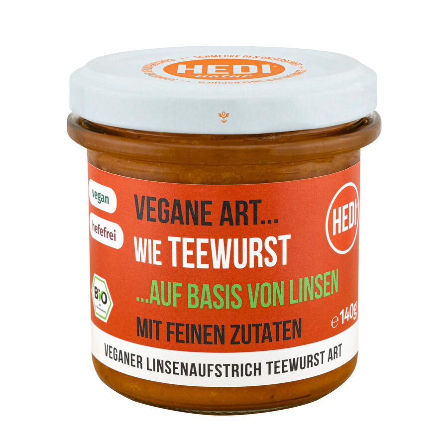 bio Vegane Art Teewurst mit feinen Zutaten  140g