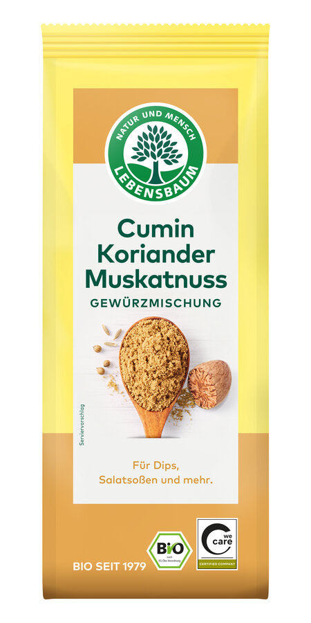 bio Cumin Koriander Muskatnuss  45g