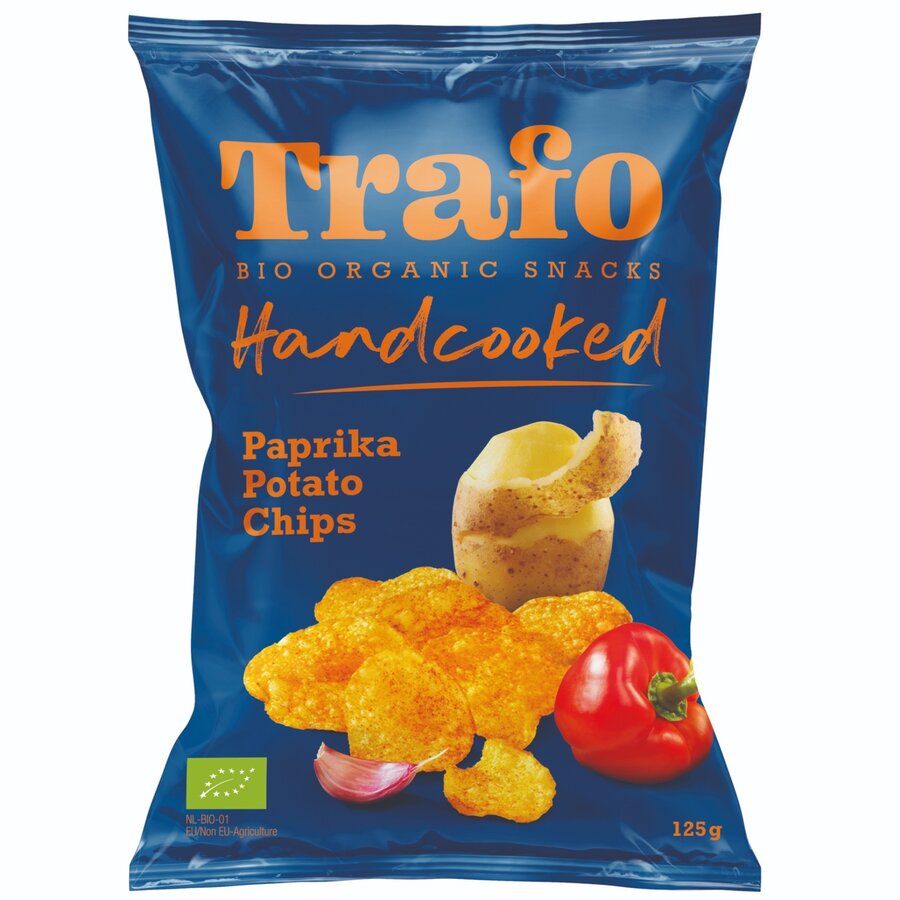 bio Handcooked Chips Paprika 125g