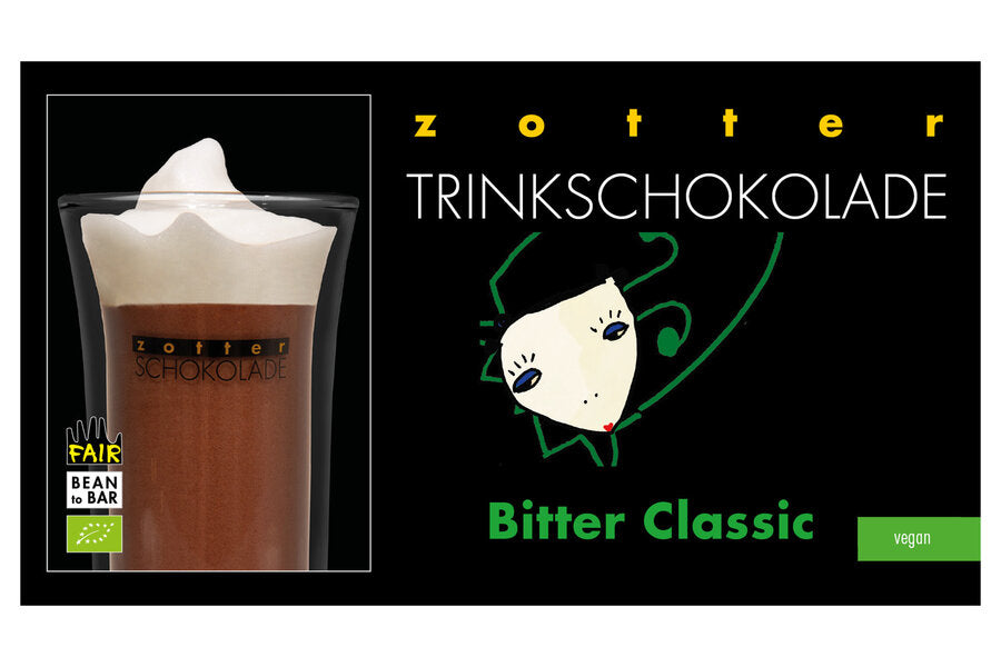 bio Trinkschokolade Bitter Classic  5x22g