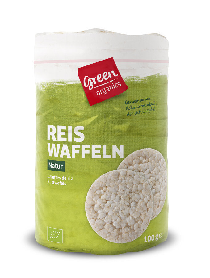 bio GREEN Reiswaffeln ohne Salz  100g