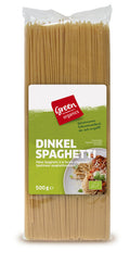 bio GREEN Dinkel Spaghetti, hell  500g