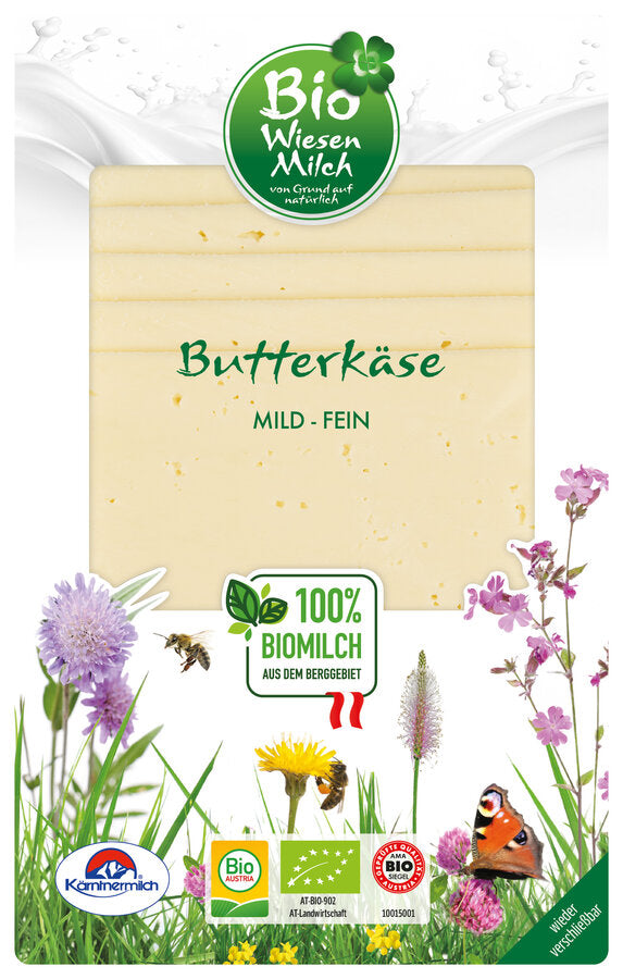 bio Butterkäse in Scheiben  100g