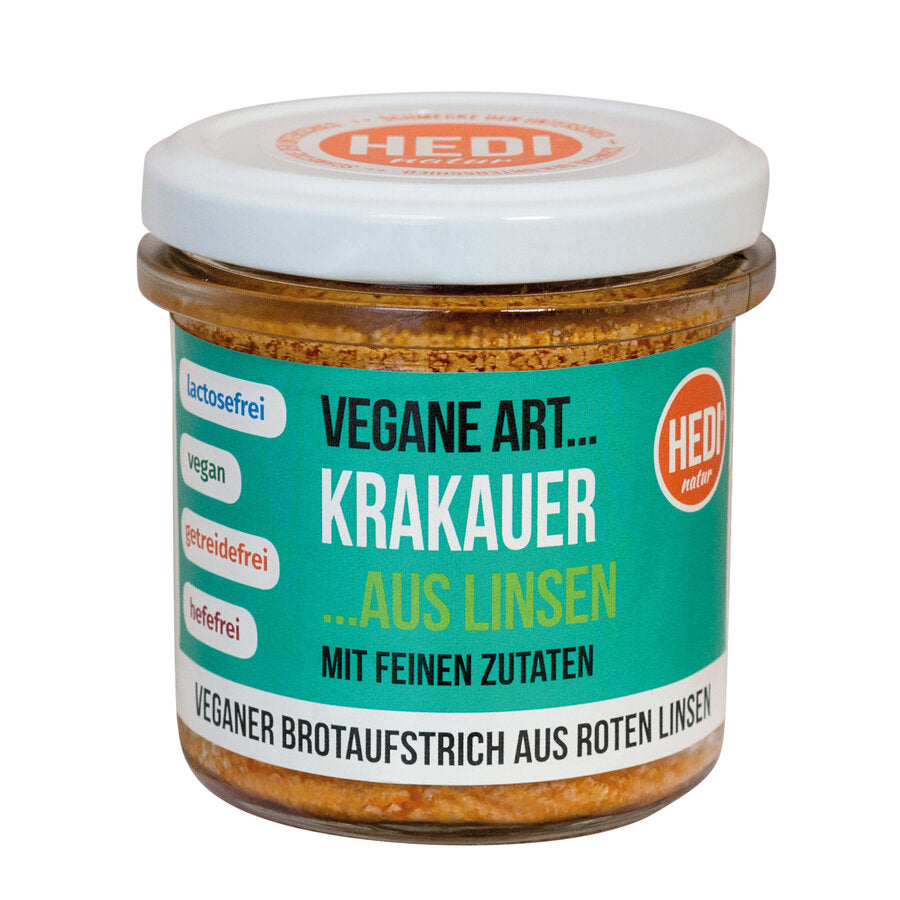 bio Vegane Art Krakauer mit feinen Zutaten  140g