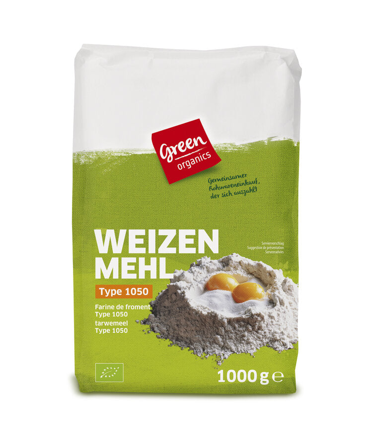 bio GREEN Weizenmehl T1050  1kg