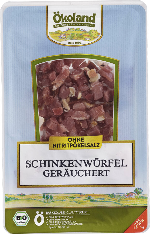 bio Schinkenwürfel  80g