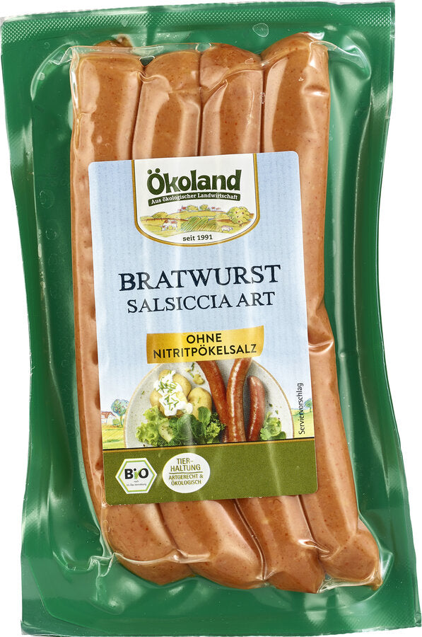 bio Bratwurst Salsiccia Art 4St.  200g
