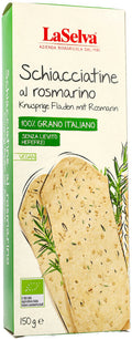 bio Schiacciatina Knusprige Fladen mit Rosmarin  150g