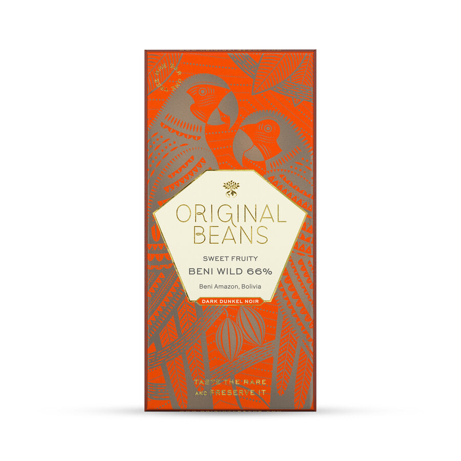 bio Dunkelschokolade Beni Wild Harvest 66%  70g