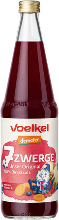 bio 7-Zwerge Kindersaft, mit Möhre  0,7Ltr