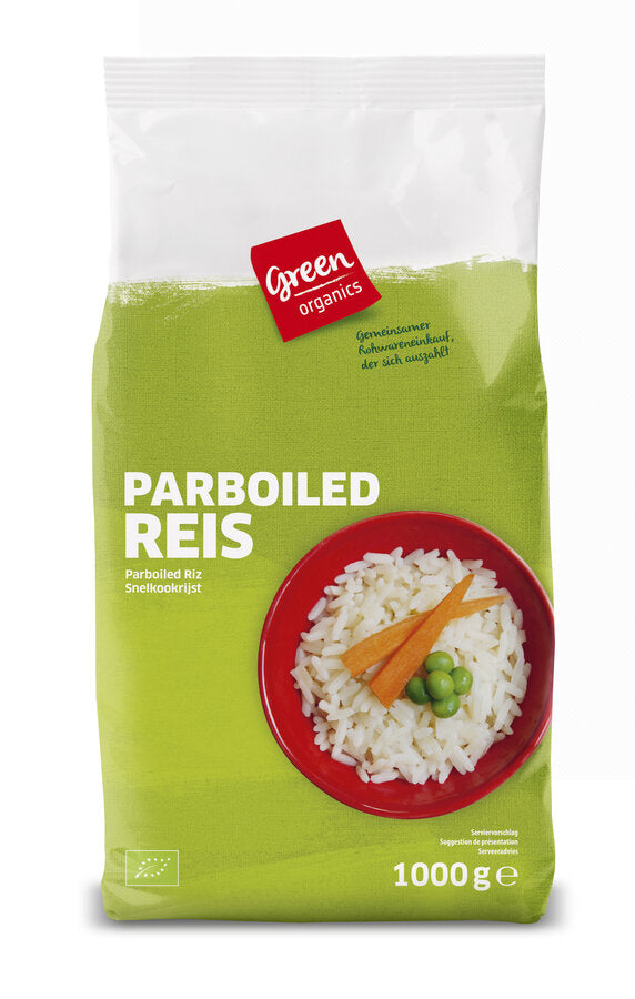 bio GREEN Parboiled Reis, lang  1kg