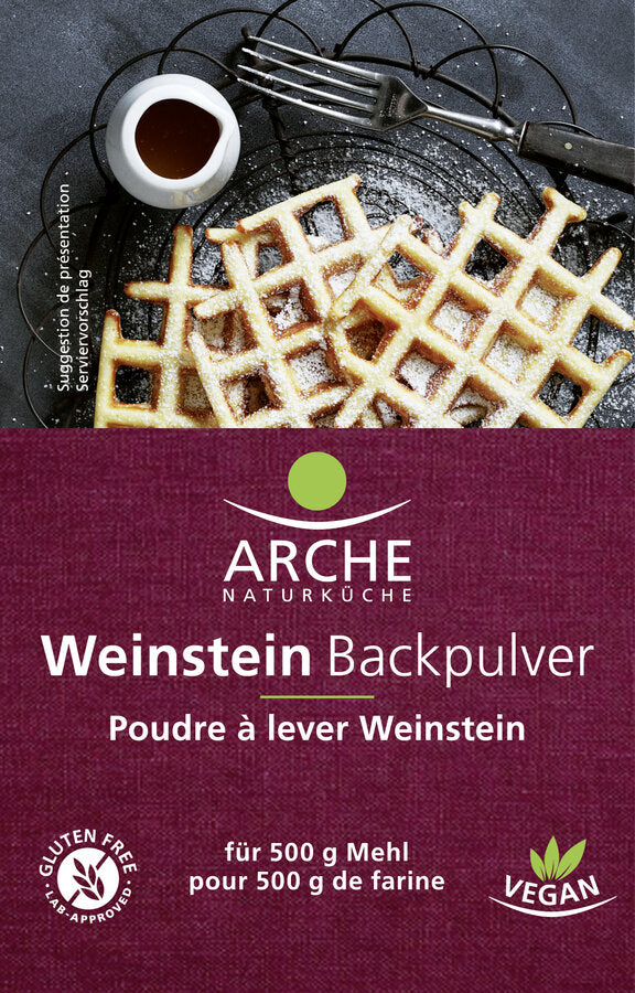 bio Weinstein Backpulver  3x18g