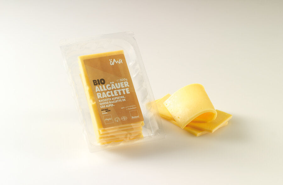 bio Allgäuer Raclette in Scheiben  300g