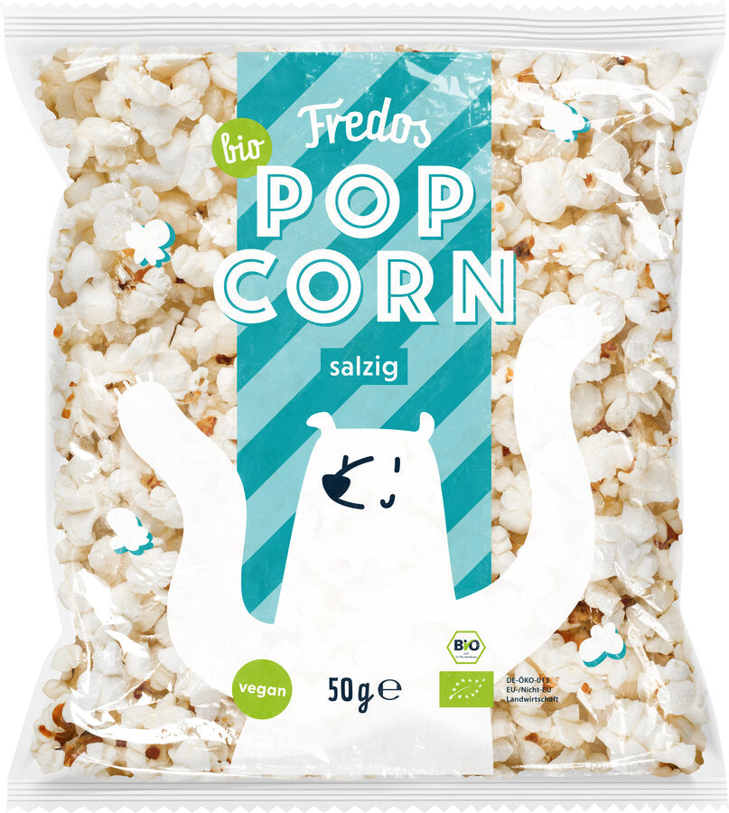 bio Fredos Popcorn salzig  50g