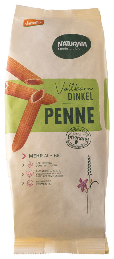 bio Dinkel Vollkorn Penne  500g