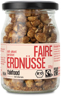 bio Faire Erdnüsse, süß-pikant, geröstet  125g