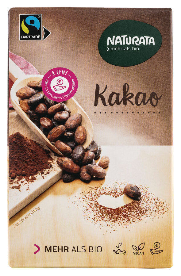 bio Kakao, schwach entölt  125g