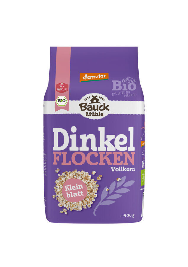 bio Dinkelflocken, Kleinblatt  500g
