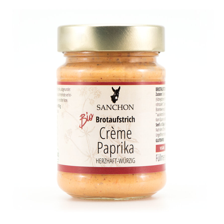 bio Brotaufstrich Crème Paprika  190g