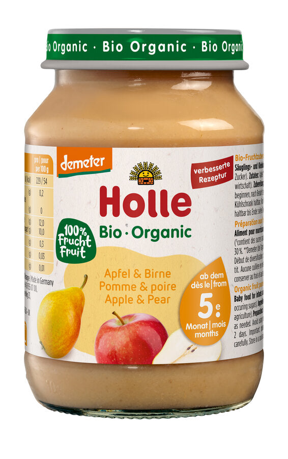 bio Apfel und Birne  190g