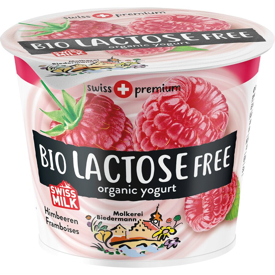 bio Joghurt Himbeere, laktosefrei 3,5%  125g