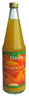 bio TERRA Orangensaft  0,7Ltr