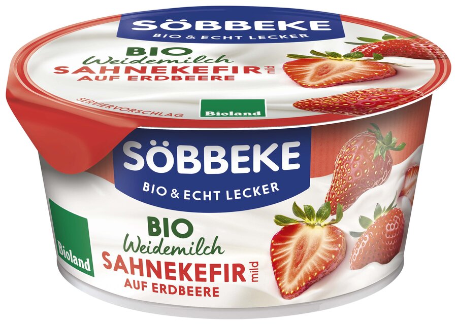 bio Sahnekefir Erdbeere  150g