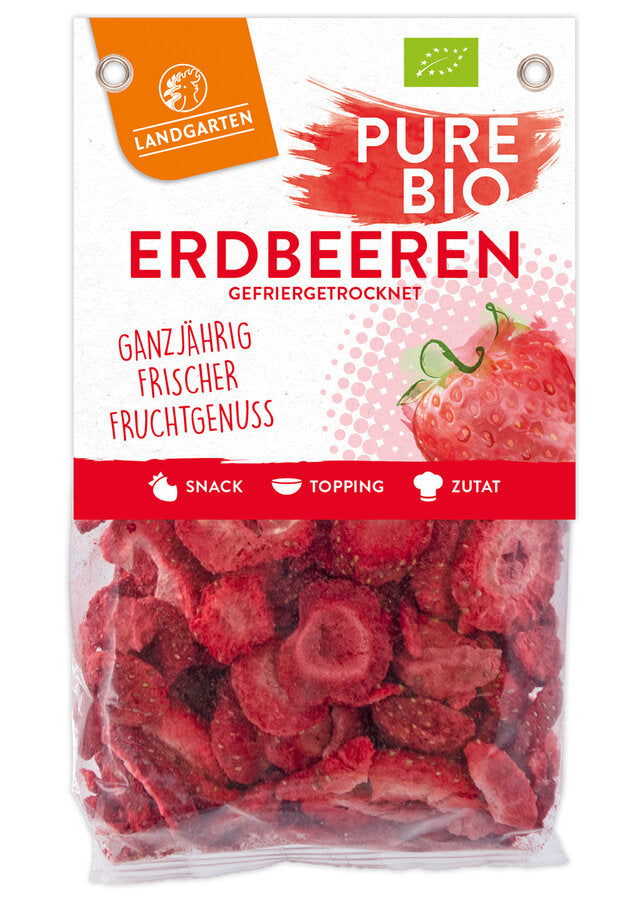 bio Pure Erdbeeren, gefriergetrocknet  20g