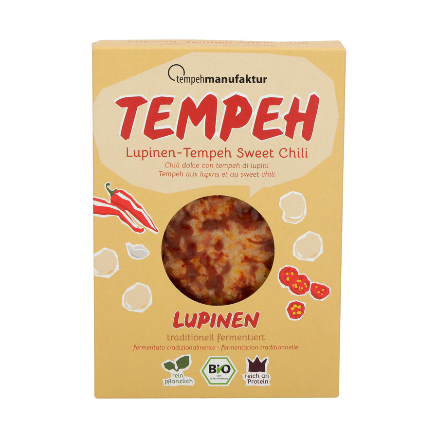 bio Lupinen Tempeh Sweet Chili  170g