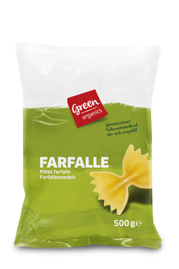 bio GREEN Farfalle, hell  500g