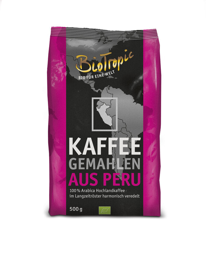 bio BioTropic Röstkaffee, gemahlen  500g
