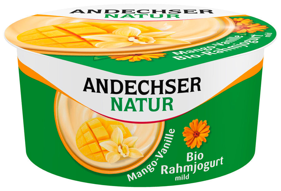 bio Rahmjoghurt Mango Vanille 10%  150g