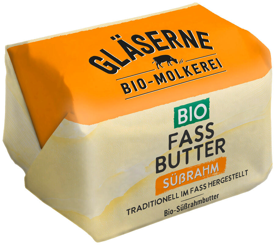 bio Fassbutter Süßrahm, natur  250g
