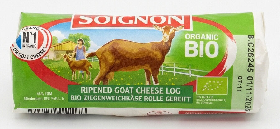 bio Ziegenweichkäserolle  150g