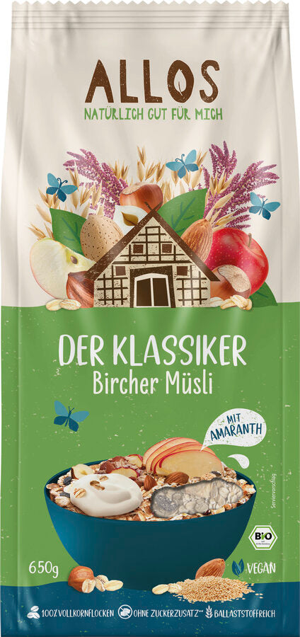 bio Hof Müsli Bircher  650g
